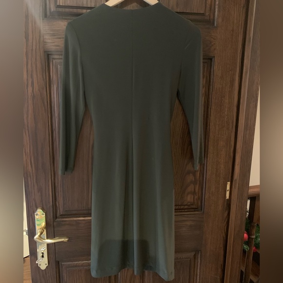 Ralph Lauren Khaki Green Dress - Picture 3 of 4